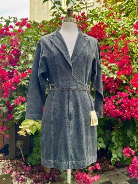Jean Atelier Gia Wrap Jean Dress | US 8 | NWT